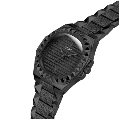 Guess Men's Black Rebel Analog watch